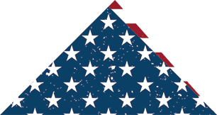 Folded American Flag